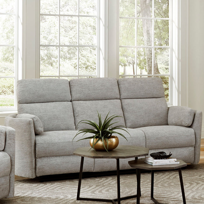Radius - Power Reclining Sofa - Mineral