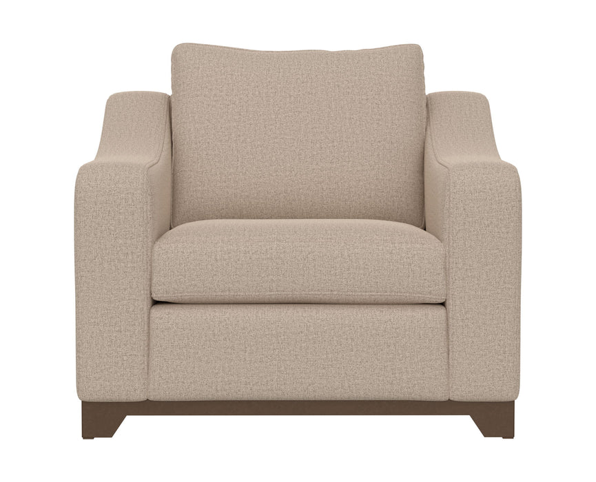 Natural Parota - Armchair - Capuccino Brown