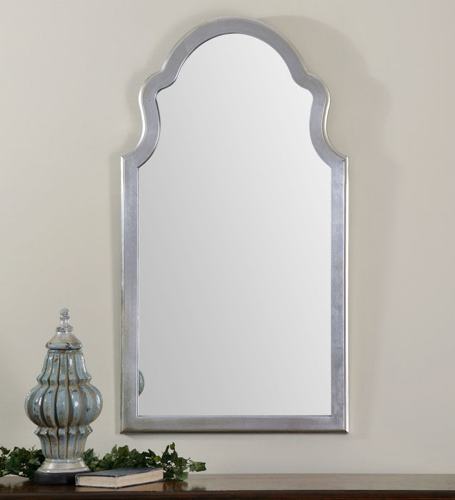 Brayden - Arched Mirror - Silver