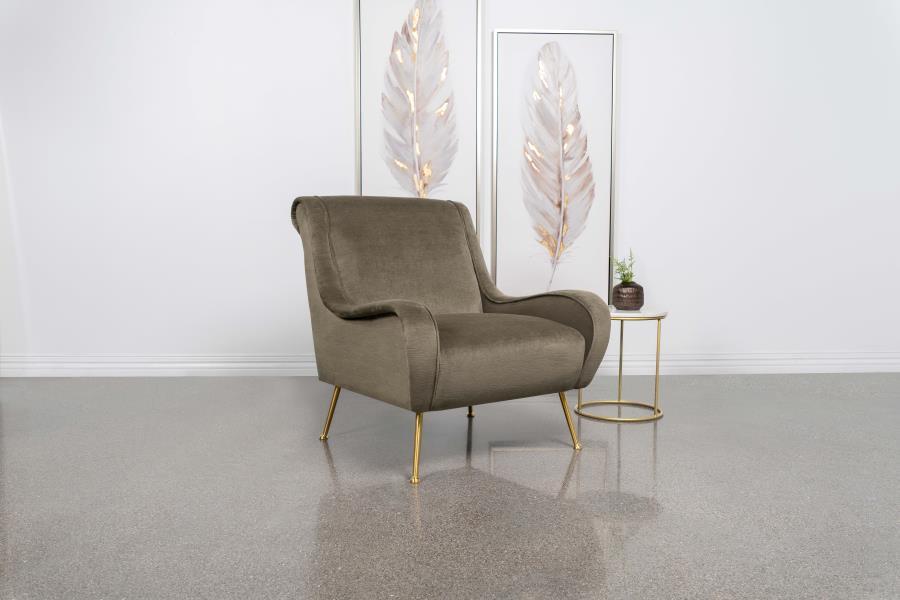 Ricci - Upholstered Saddle Arms Accent Chair