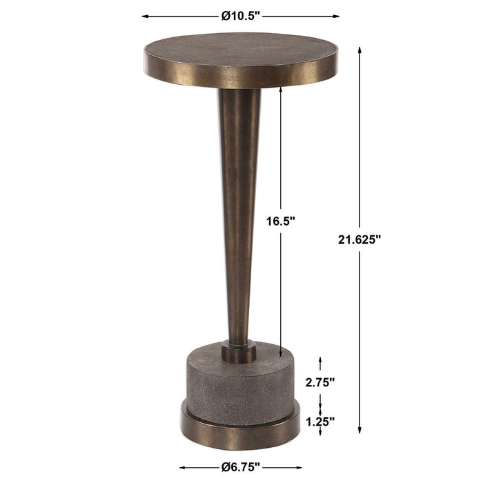 Masika - Accent Table - Bronze