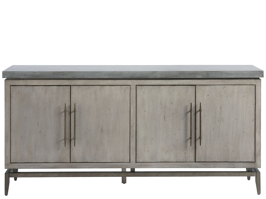 Curated - Sebastian Entertainment Console - Dark Gray