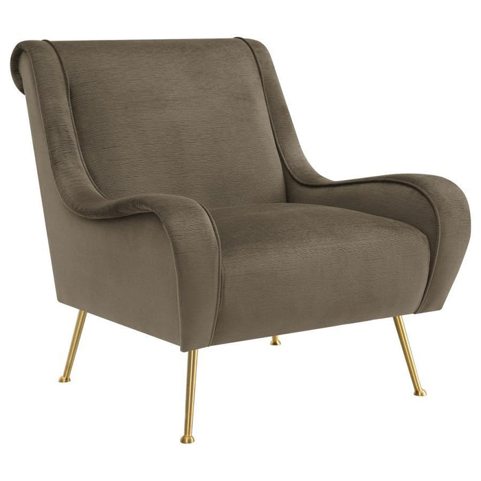 Ricci - Upholstered Saddle Arms Accent Chair