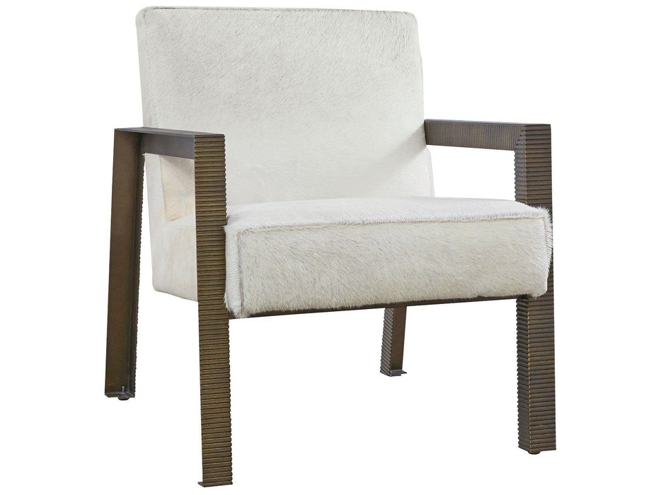 Curated - Garrett Accent Chair - Pearl Silver