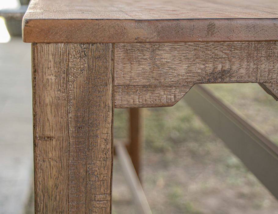 Tulum - Bar Height Sofa Table - Golden Brown