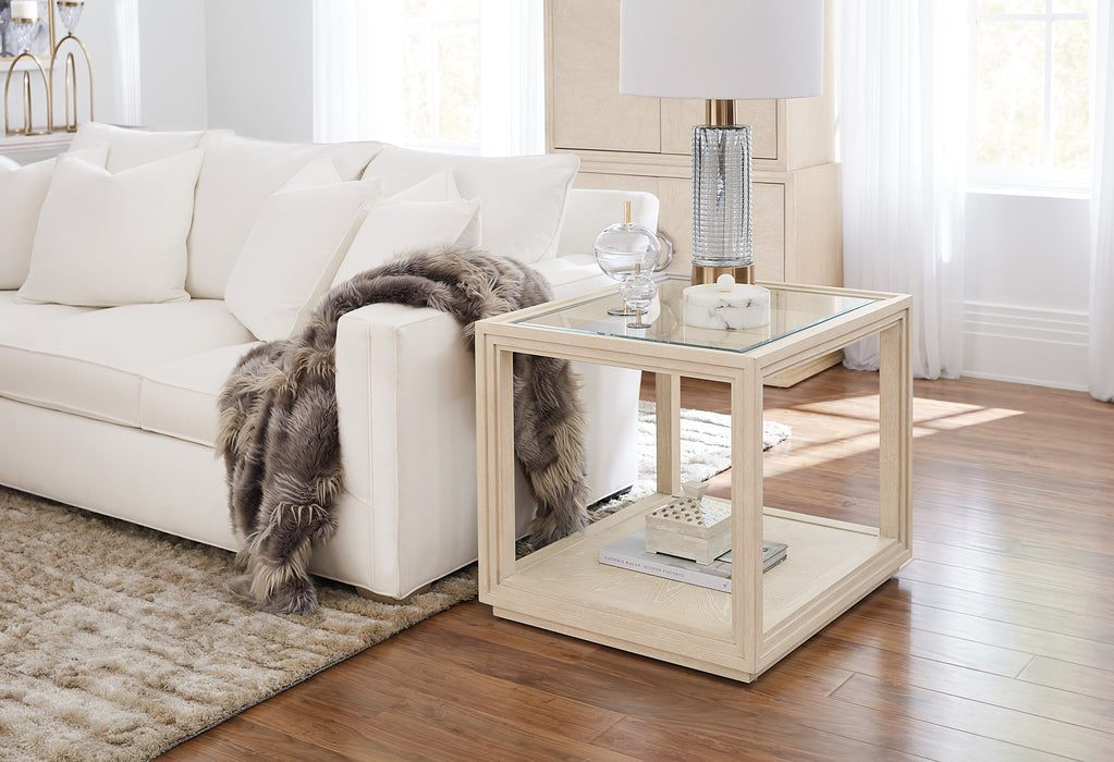 Nouveau Chic - End Table - Light Brown