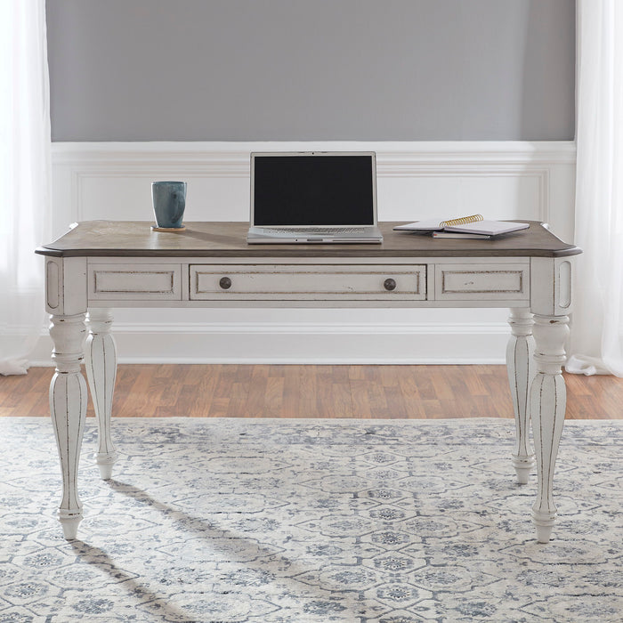 Magnolia Manor - Lift Top Writing Desk - White