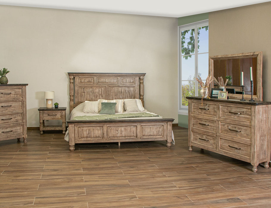 Natural Stone - Dresser - Taupe Brown