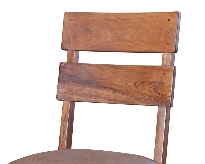 Parota - Ladder Back Chair - Cinnamon Brown