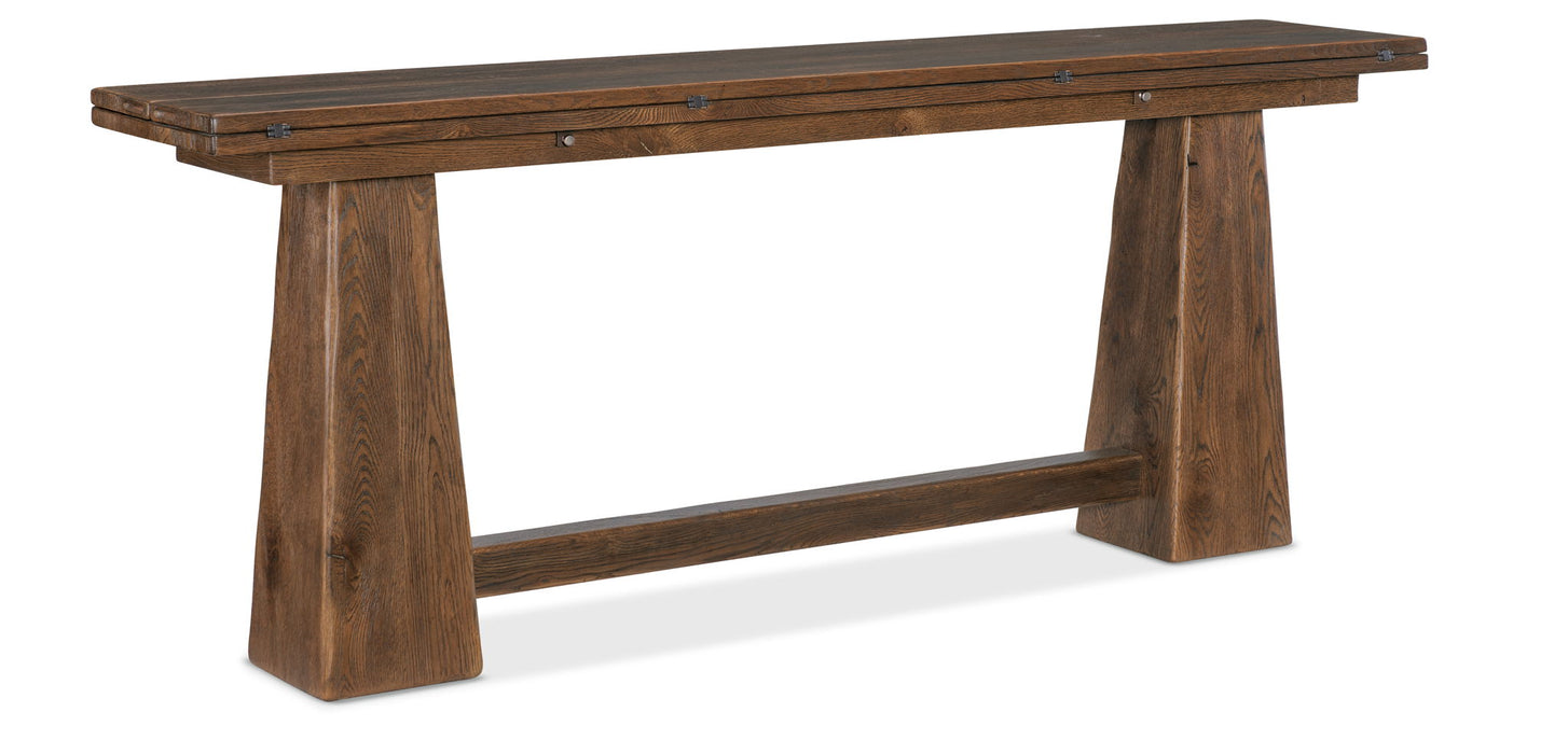 Driftwood - Flip-Top Console Table