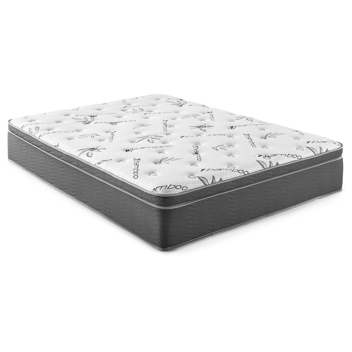 Sommet - Bamboo Euro Top Hybrid Mattress