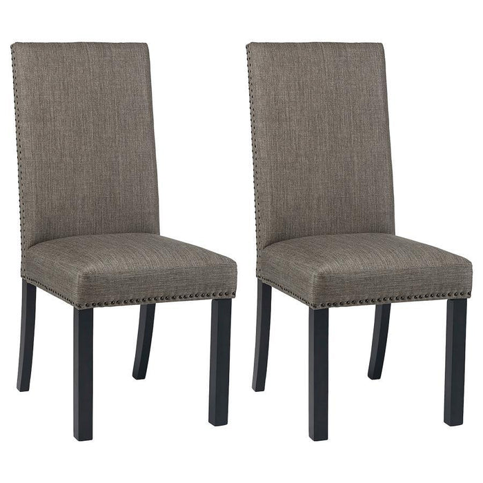 Hubbard - Upholstered Side Chairs (Set of 2) - Charcoal