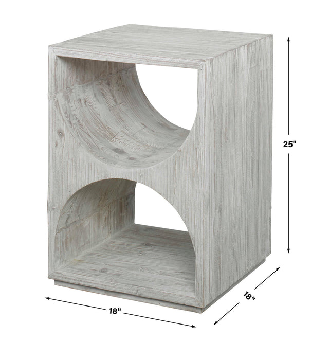 Hans - Side Table - White