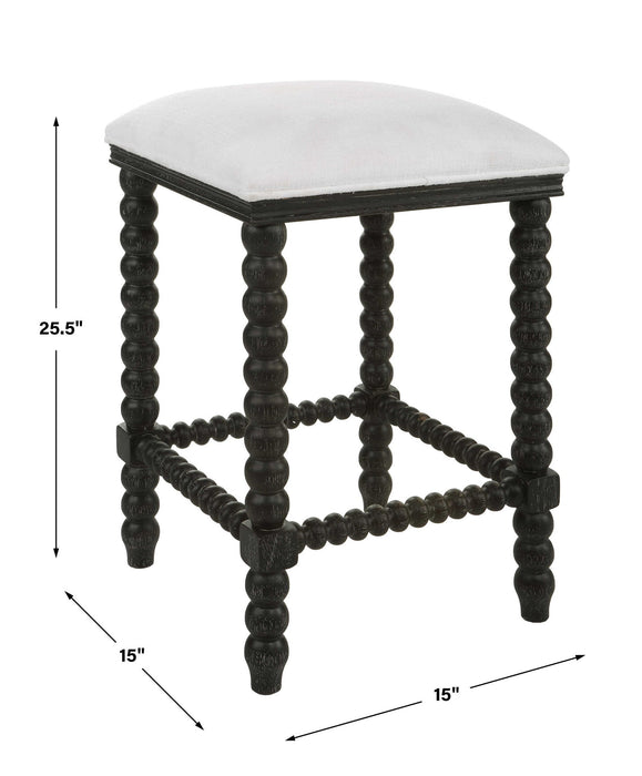 Pryce - Backless Counter Stool - Black
