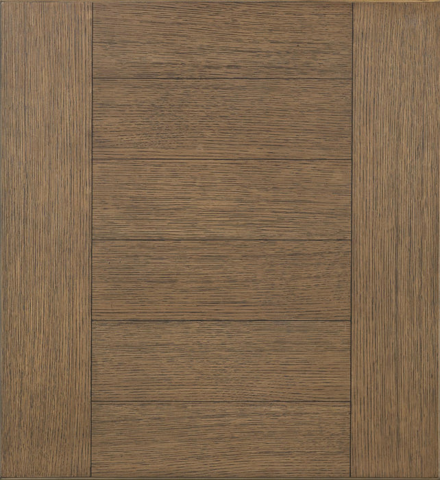Jasper - Chairside Table - Toasted Coconut / White