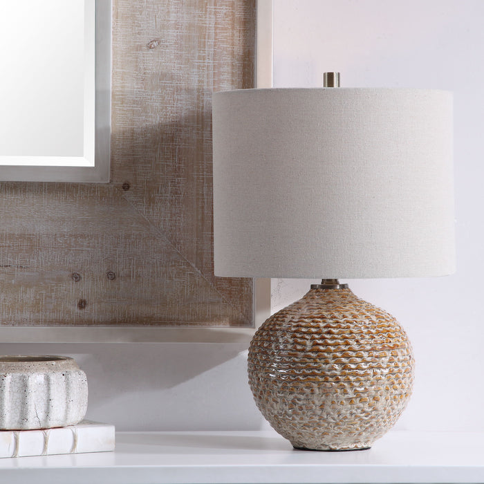 Lagos - Rustic Table Lamp - Light Brown