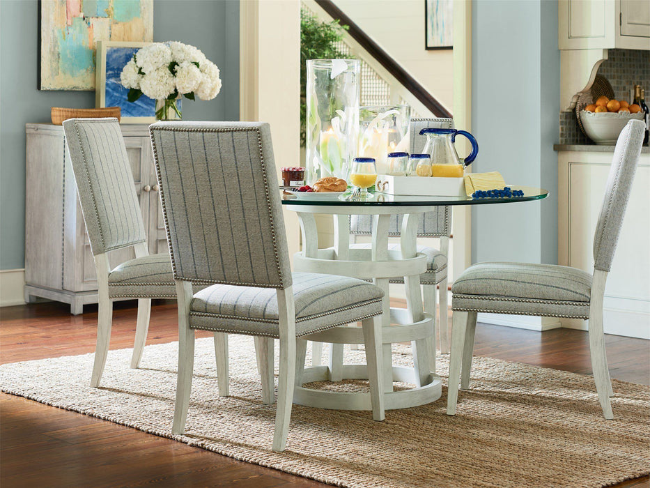 Escape - Hamptons Dining Chair - Pearl Silver