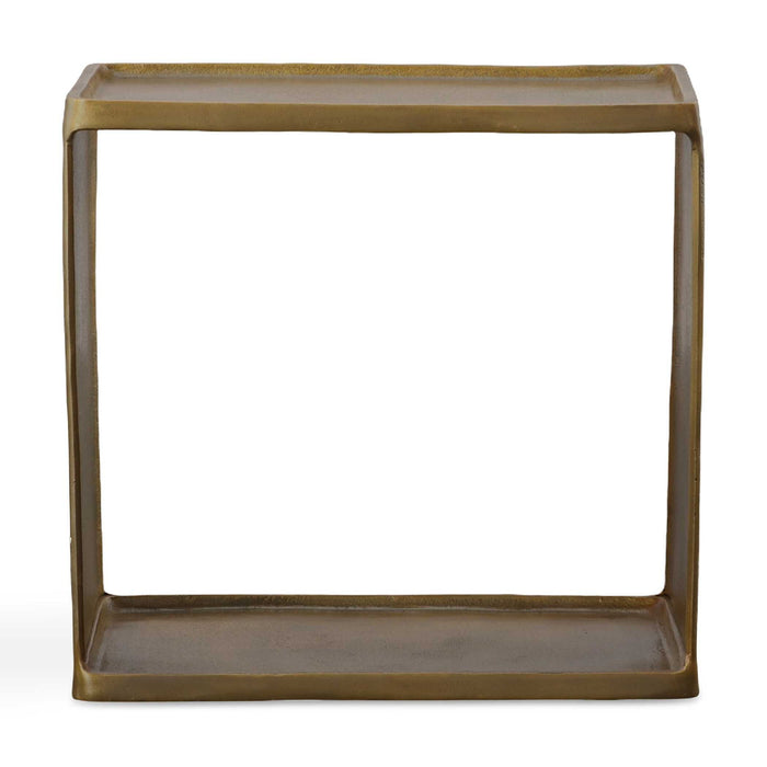 Derwent - Antique Brass Side Table