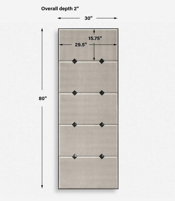 Serchio - Oversized Iron Mirror