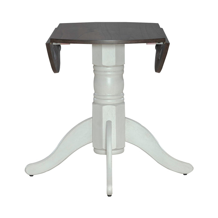 Brook Bay - Drop Leaf Table - White