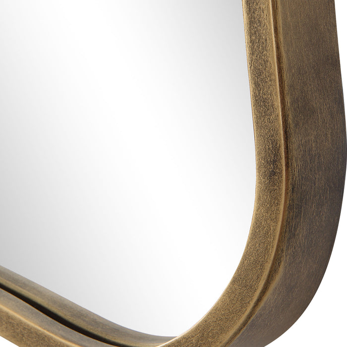 Pavia - Curvy Vanity Mirror - Yellow