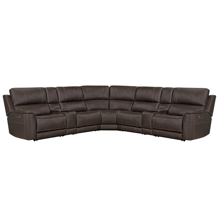 Easton - Power Reclining Sectional With Power Adjustable Headrests