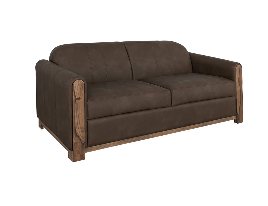 Balam - Loveseat - Dark Brown