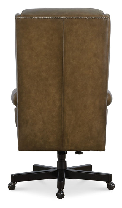 EC - Tucker Executive Swivel Tilt Chair - Dark Brown