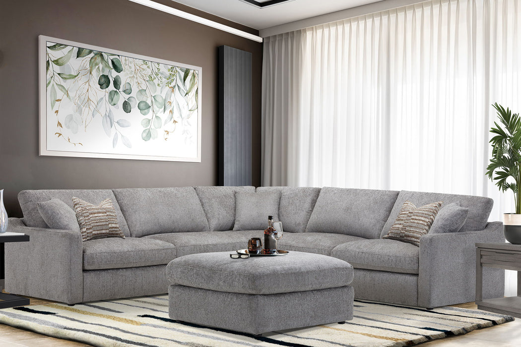 Surrender - 5 Piece Modular Sectional - Burmese Nature