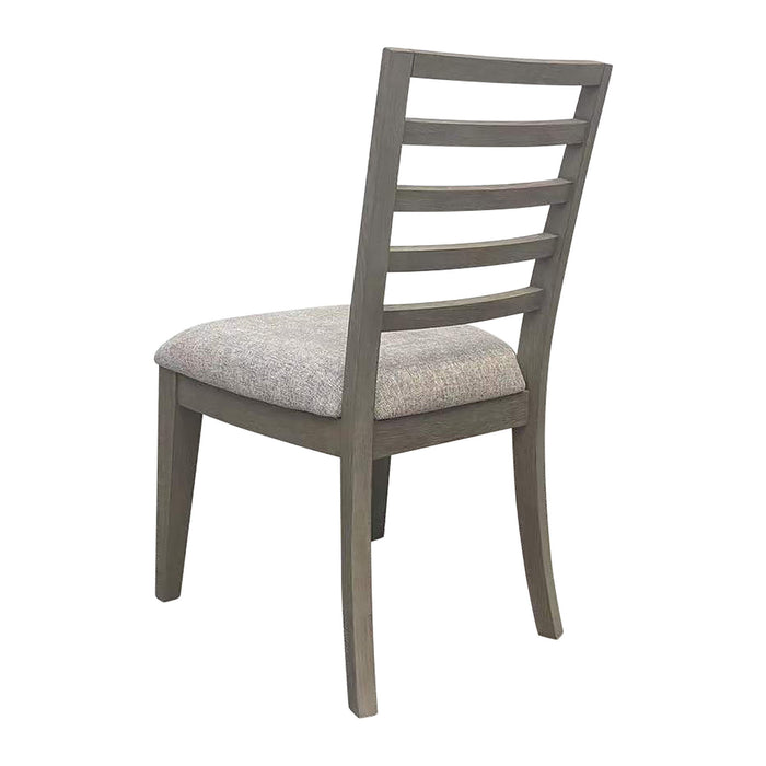 Pure Modern Dining - Ladderback Chair (Set of 2) - Moonstone