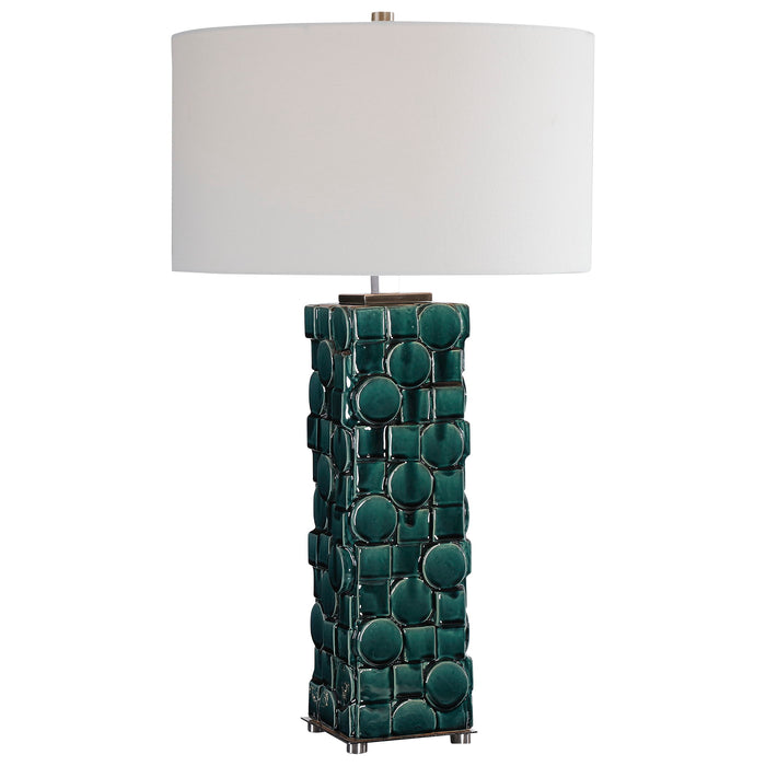 Geometry - Table Lamp - Green