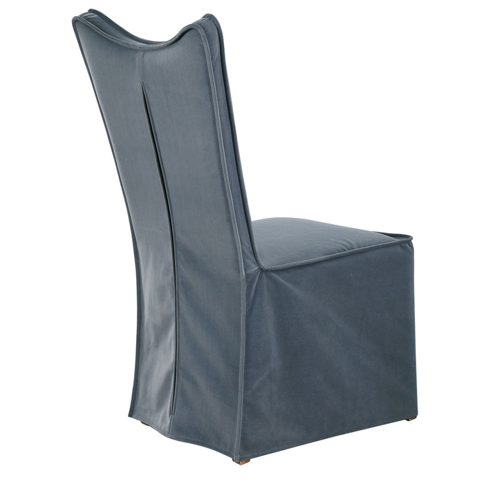 Delroy - Armless Chair (Set of 2) - Gray