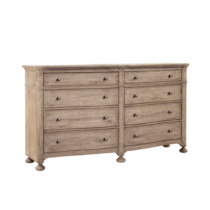 Higgins Street - 8-Drawer Dresser - Brown