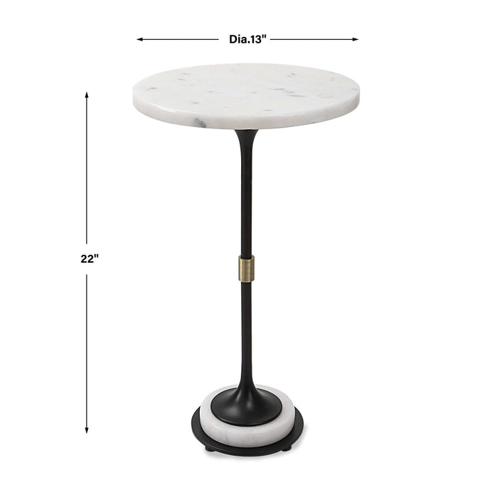 Sentry - Accent Table - White