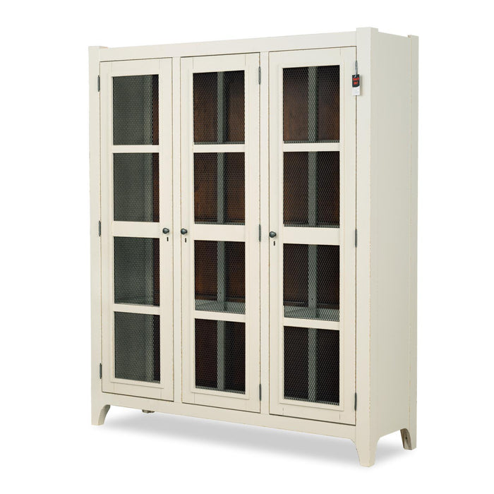 Lake House - Display Cabinet - Sailcloth And Pinecone