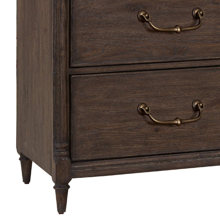 Revival Row - 8-Drawer Bureau - Brown